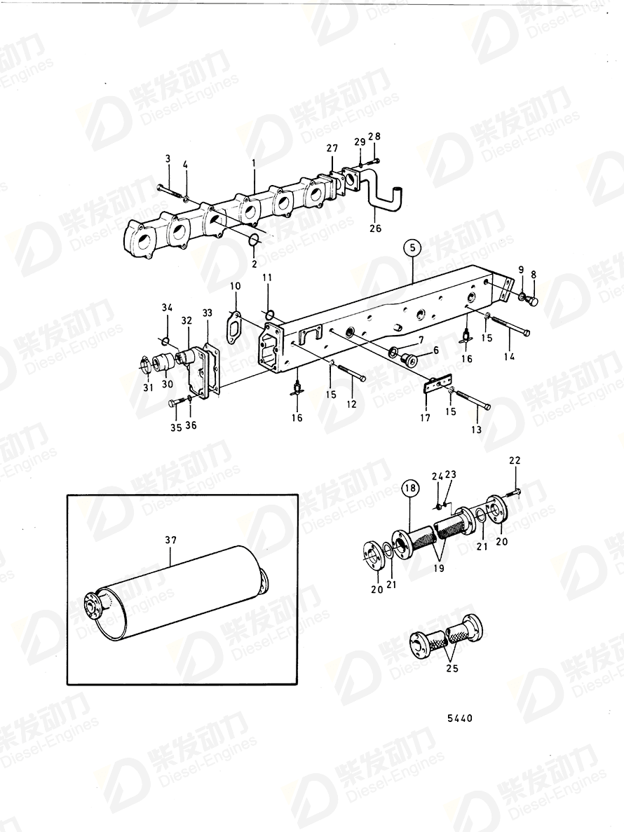 volvo penta Hexagon screw 192058 Drawing volvo penta Hexagon screw 192058 Drawing
